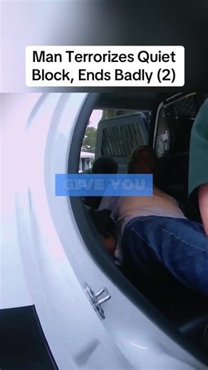 Man Terrorizes Quiet Block, Ends Badly (2) | guy blocks basketball