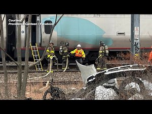 Amtrak coaches catch fire, passengers evacuated from station