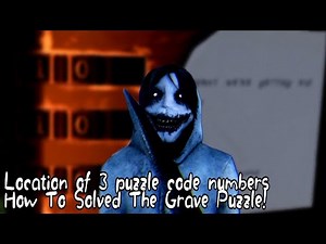 Grave Puzzle Solution & 3 Code Locations (in basement) | Jeff the Killer: Horror Game - Tutorial
