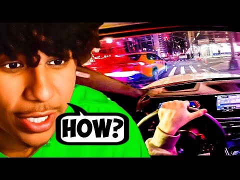 BigEx Reacts To Squeeze Benz Drifting In TimeSquare!