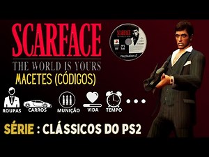 SCARFACE THE WORLD IS YOURS PS2 | AMAZING SECRET CODES AND CHECKS