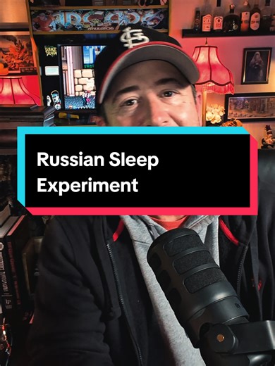 The Russian Sleep Experiment is a Cold War era story about five test subjects locked in a sealed chamber and exposed to an experimental gas designed to prevent sleep. #urbanlegend What begins as a controlled observation slowly collapses as behavior changes, communication stops, and the experimenters realize something inside the room is no longer fully human. Whether it's a fictional report, an early internet myth, or a warning disguised as a story, the details have lingered for decades because t
