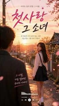첫사랑 그 소녀 🌸 아직도 잊지 못한 그 이름 | 애절한 감성 트로트 | 신곡 | 그리운 첫사랑 노래#shorts #트로트 #trot