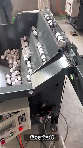 Paper Tube Sorting and Feeding Process