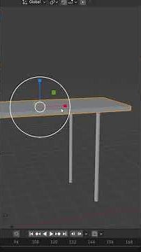 A setup, the start of a room build in blender