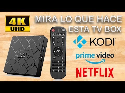 bqeel android 10.0 tv box 4k HK1 MAX. Unboxing, análisis, review y pruebas reales de vídeo.