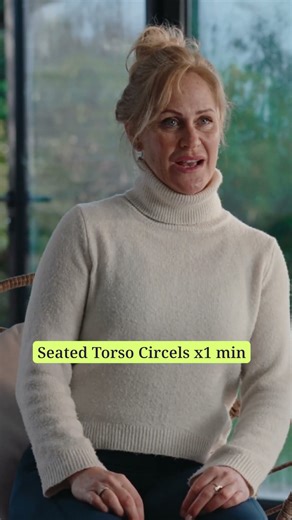 Fix Back Pain Without Leaving Your Chair #backpain #yogaforbeginners #stretching