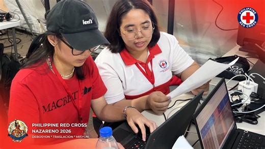 Philippine Red Cross' R.O. and Data Team powered through more than 24 hours without a wink of a sleep just to keep the PRC’s Feast of Jesus Nazarene 2026 data dashboard up-to-date. From counting every patient cared for, to tracking every volunteer, vehicle, and rescue unit on the ground, they made sure every number told a story of service and compassion. They may not be on the frontlines, but their work keeps the entire operation running smoothly. Because when data is accurate, every response is