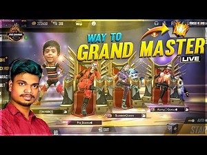 BYE BYE RANKED MATCH !! FREE FIRE TAMIL LIVE GRAND MASTER TO GOLD - GARENA FREE FIRE