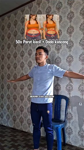 Safarudin on Instagram: "⚠️3 latihan mudah yang bisa bakar lemak cuma dirumah🔥 #olahraga #workout #olahragadirumah"