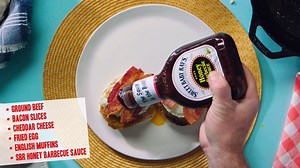 14K views · 108 reactions | Pulling yourself out of bed is a little easier when you know something great is in on the breakfast menu: https://www.sweetbabyrays.com/Recipes/The-Breakfast-Burger | Sweet Baby Ray's | Facebook