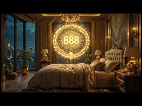 888Hz Sleep Music for Prosperity & Luck 🍀 Attract Fortune While You Sleep | 8 Hour Deep Sleep