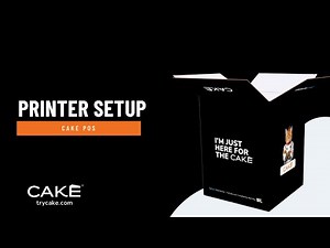 CAKE POS Setup - Final Step