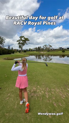 Wendy Powick on Instagram: "Beautiful day for golf at @racvroyalpines on the stunning Queensland Gold Coast. . . . #wendywoogolf #wendypowick #golfersofinstagram #royalpines #goldcoast"