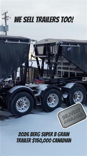 Brand New 2026 Berg Super B Grain Trailer