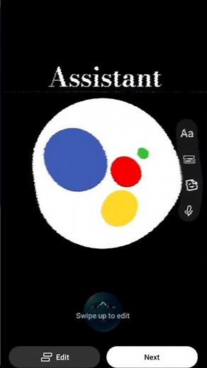 Google assistant logo video tutorial 👀#google #assistant ...