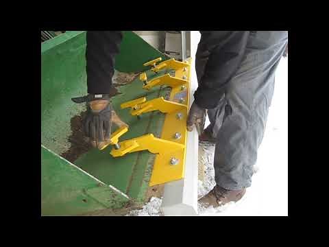 Snow Edge by Ratchet Rake on a John Deere 1025R