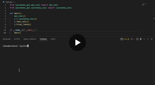 Built a Python pipeline for Nobel Prize data | Smit P. posted on the topic | LinkedIn