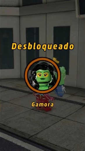 Desbloquear GAMORA LEGO Marvel Super heroes