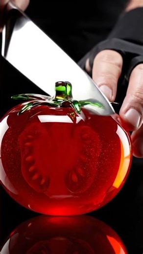 Red Tomato#science #volcano#lava#magma#experiements #relaxing #satisfying#earthscience#hawaiivolcano