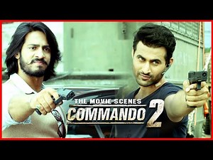 Vidyut Jammwal's Stunning Action | Commando | Movie Scenes | Deven Bhojani | Adah Sharma