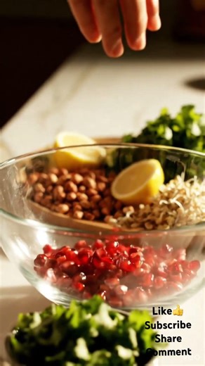 High Protein Sprouts Salad | Health | Salad | Morning | Breakfast | msaishortvideo | Dailylifevibe