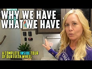 Fifth Wheel Interior Tour - Full Time RVing