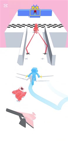 Epic Stickman Runner – Level 45 to 47 Challenge! 🔥 #gaming #games #shorts