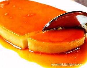 Whole Eggs Leche Flan - Yummy Kitchen