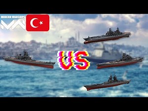 USS Missouri vs other Battleships (IJN Yamato/RF Moscow/FS S-Alsace) - Modern Warship