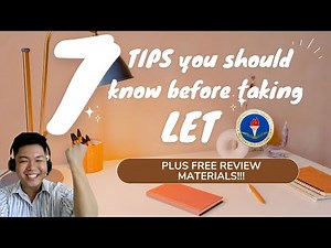 7 Tips before you take the LET | Licensure Examination for Teachers Review Tips 2023