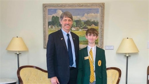 14-year-old running for governor 1st teen to get on Vermont's general election ballot