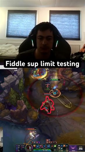 Fiddlesticks support limit test - League Of Legends #leagueoflegends #fiddlesticks
