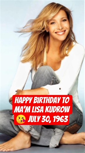 Happy 63rd Birthday to the Legendary Lisa Kudrow! 🎸✨ #shorts #lisakudrow