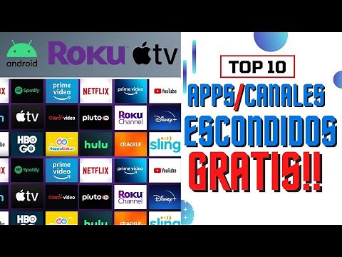 📺🤩Joyas de Roku TV, Android y Apple tv: TOP 10 las MEJORES APPS y CANALES de streaming GRATUITAS!