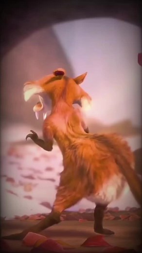 Animated Fox Character Dancing in Dreamlike Scenes