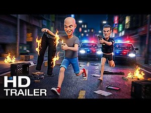 Classic Caillou Rips Off Officer's Pants and Burns Them / Arrested / Jailbreak/ Grounded