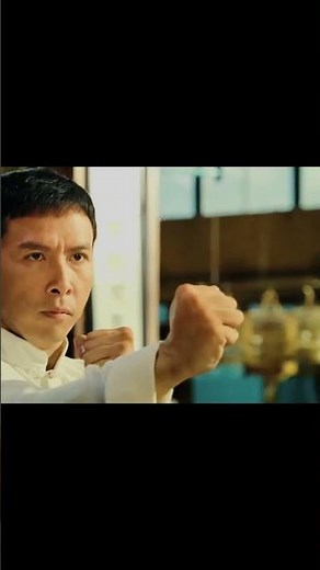 Donnie Yen vs Sammo Hung and suddenly the table becomes the entire battlefield.