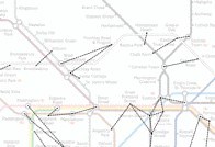 Tube-map with "walklines"