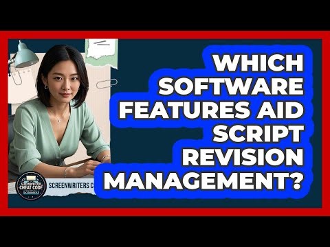 Which Software Features Aid Script Revision Management?