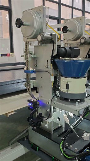 Fully automatic shower curtain mass production making machine