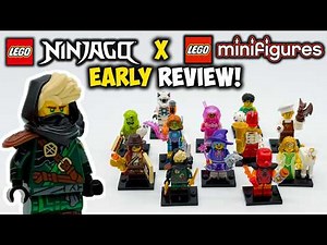 Old Man Lloyd Ninjago Minifigure EARLY REVIEW! + Lego Minifigure Series 29