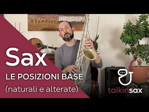 SAX Le posizioni base