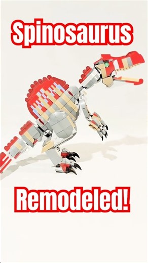 I Upgraded This LEGO Spinosaurus Design!