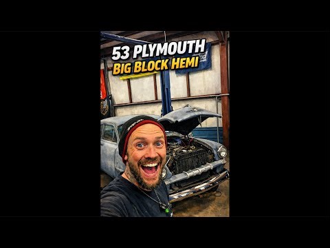 Will This 1953 Plymouth Start After All These Years?! Garage is live!