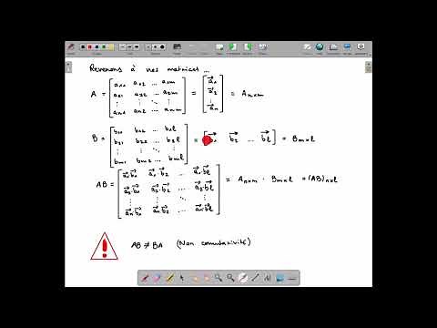 Introduction aux matrices et vecteurs