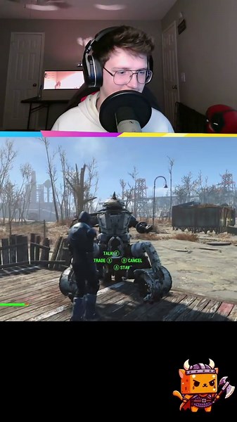 TANKSWORTH goes CRAZY . . . #fallout4 #falloutstreamer #robot #codsworth #legsworth
