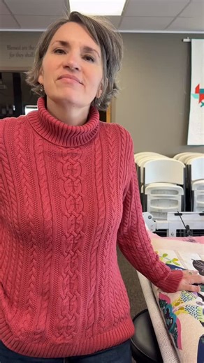 Quilting on the Amara 20 with Pro-Stitcher! Quilt top pattern is “Simple Folk” by @sfielke #Arielle #applique #longarmquilting | Kim Kwilts