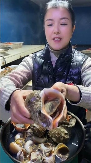 GIANTS🥵 BOILED SEA SHELL SEAFOOD #seafood #seashell