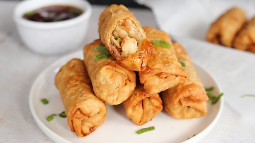 Classic Shrimp Egg Rolls With Homemade Duck Sauce Recipe - Tasting Table